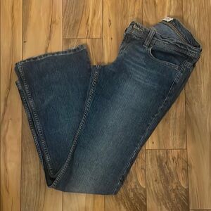 Express Blue Straight Leg Jeans